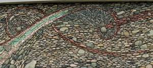 мозаика из натурального камня для внутренней отделки